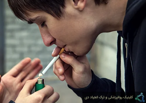 کاهش سن مصرف سیگار