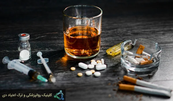 انواع اختلالات مصرف مواد