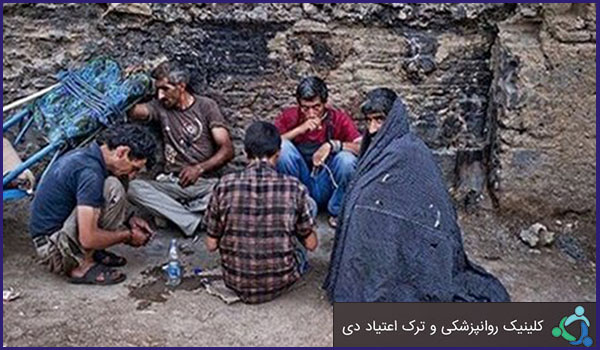 سیر گرفتار شدن در دام اعتیاد