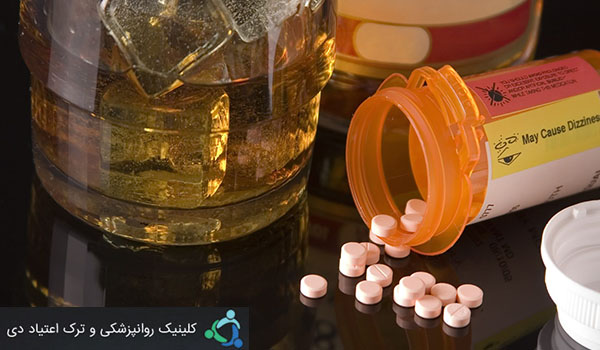 اختلاط والیوم و الکل