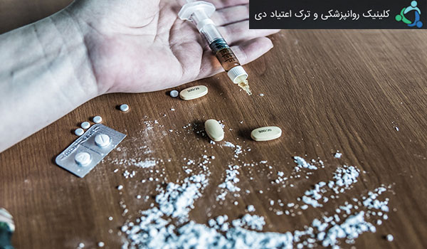 علائم ترک مواد مخدر مختلف