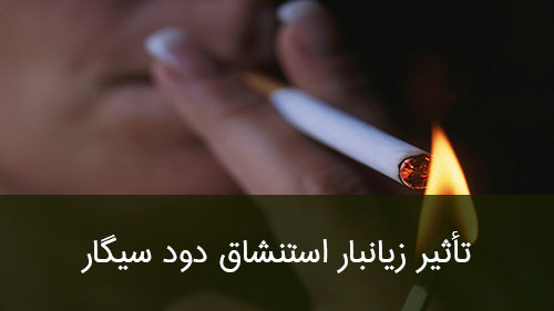 تأثیر زیانبار استنشاق دود سیگار
